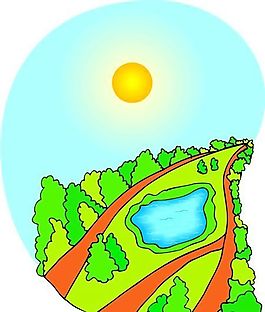 多彩天空 月光 光線 矢量 EPS格式_0103