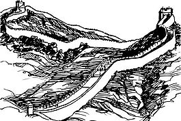 長(zhǎng)城建筑 矢量素材 EPS格式_0022