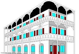 建筑風(fēng)景 矢量 EPS_0179