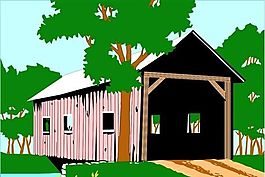 建筑風景 矢量 EPS_0174