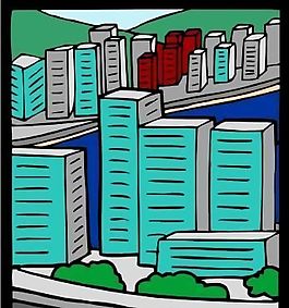矢量建筑 城市建筑 矢量 EPS_0190