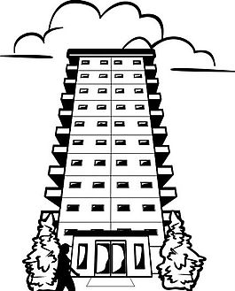 城市風(fēng)景 風(fēng)景建筑 矢量 EPS_0094