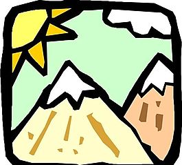 山川景色 風(fēng)景建筑 矢量 EPS_0104