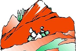 山川景色 風(fēng)景建筑 矢量 EPS_0061