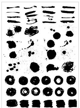 筆刷墨跡 筆刷設(shè)計(jì)素材 矢量 AI格式_0226