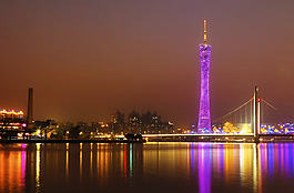 珠江夜景圖片