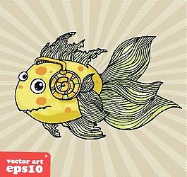 另類卡通圖案 矢量EPS_202