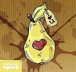 另類卡通圖案 矢量EPS_190