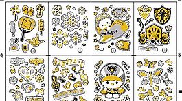 可愛卡通圖案 矢量AI_176