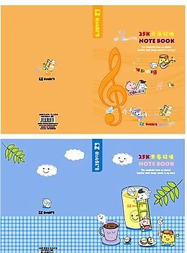 可愛卡通圖案 矢量AI_105