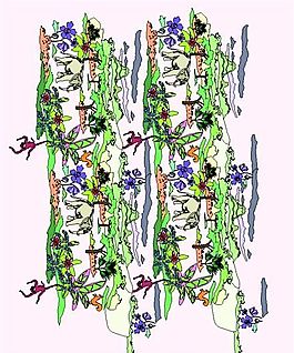 卡通動(dòng)物印花 矢量CDR_378