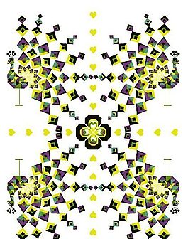 卡通動物印花 矢量CDR_100