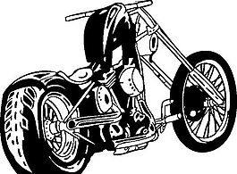 雷霆戰(zhàn)車 摩托車  矢量EPS_105