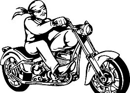 雷霆戰(zhàn)車 摩托車  矢量EPS_087