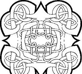 凱爾特人飾品 矢量EPS_033