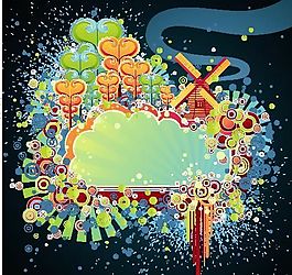 心形花紋 愛心圖案 矢量EPS_76