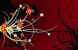 歐美花紋 矢量AI_9578