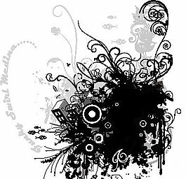 歐美花紋 矢量AI_9563