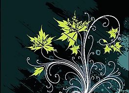 歐美花紋 矢量AI_9531