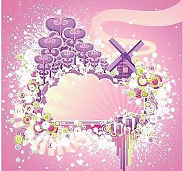 歐美花紋 矢量EPS_9454