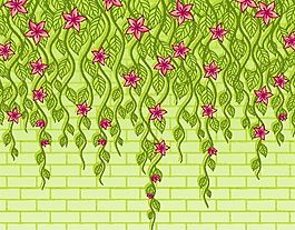 歐美花紋 矢量EPS_9321