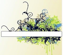 歐美花紋 矢量EPS_9046