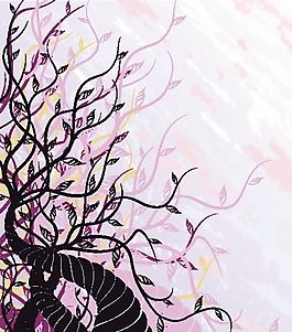 歐美花紋 矢量EPS_8930