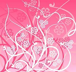 歐美花紋 矢量EPS_8853