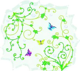 欧美花纹 矢量EPS_8632