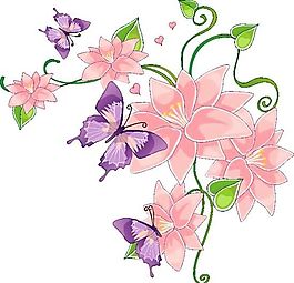 歐美花紋-8461 矢量CDR
