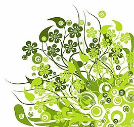 歐美花紋-8412 矢量EPS