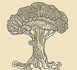 歐美花紋-8305 矢量EPS