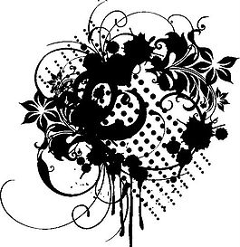 歐美花紋-8223 矢量CDR