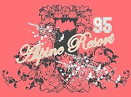 歐美花紋-8146 矢量CDR