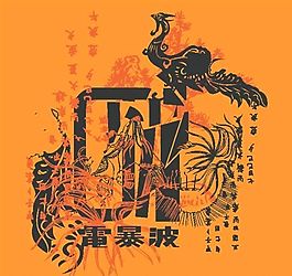 歐美花紋-7604 矢量CDR