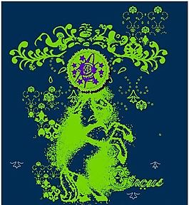 歐美花紋-7383 矢量CDR