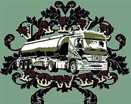 歐美花紋-7371 矢量CDR