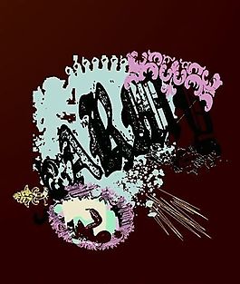 歐美花紋-7367 矢量CDR