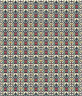 歐美花紋-7076 矢量EPS