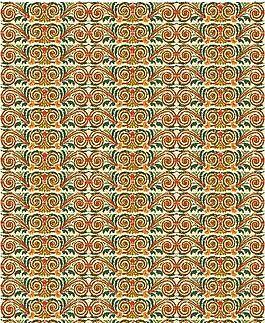 歐美花紋-6880 矢量EPS