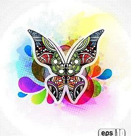 歐美花紋-5777 矢量EPS