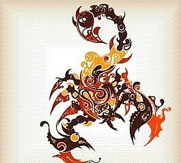 歐美花紋-5619 矢量EPS