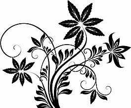 歐美花紋-5169 矢量EPS