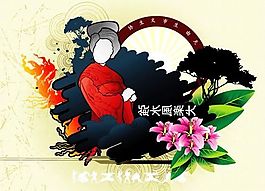 歐美花紋-5125 矢量EPS
