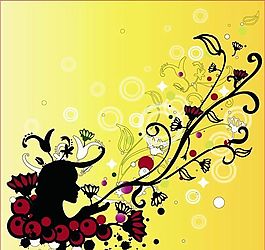 欧美花纹-4971 矢量AI