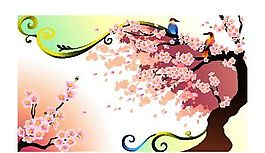 歐美花紋-4954 矢量EPS