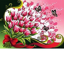 歐美花紋-4945 矢量EPS