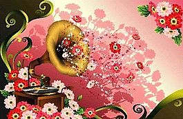 歐美花紋-4941 矢量EPS