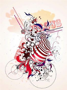 歐美花紋-4796 矢量EPS
