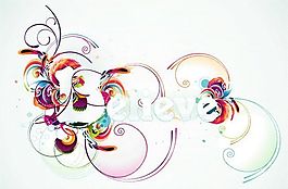 歐美花紋-4767 矢量EPS